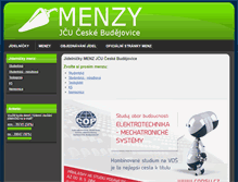 Tablet Screenshot of menzy.artfox.cz